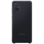 Nugarėlė A715 Samsung Galaxy A71 Silicone cover Black